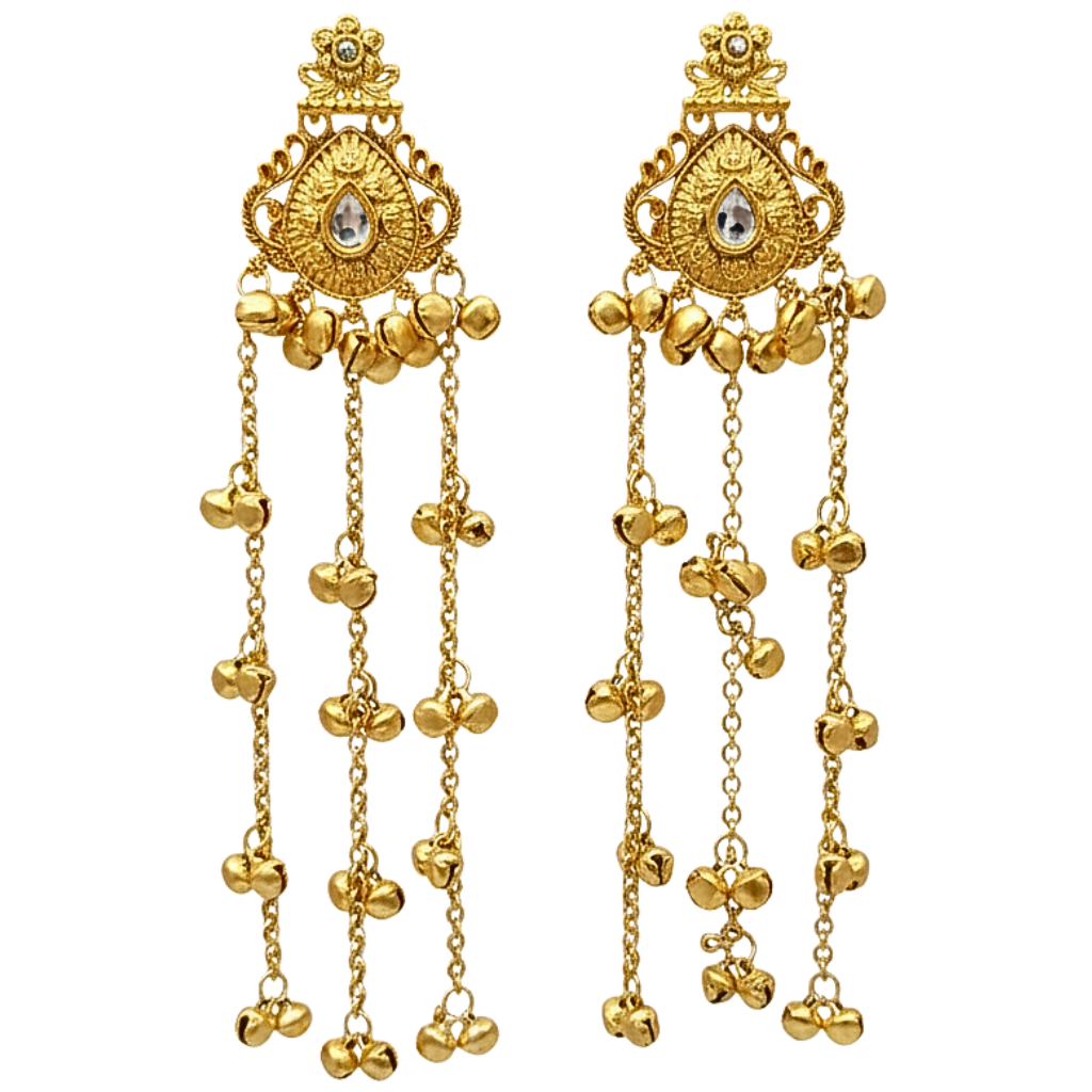 Maharani Long Chain Jhumka